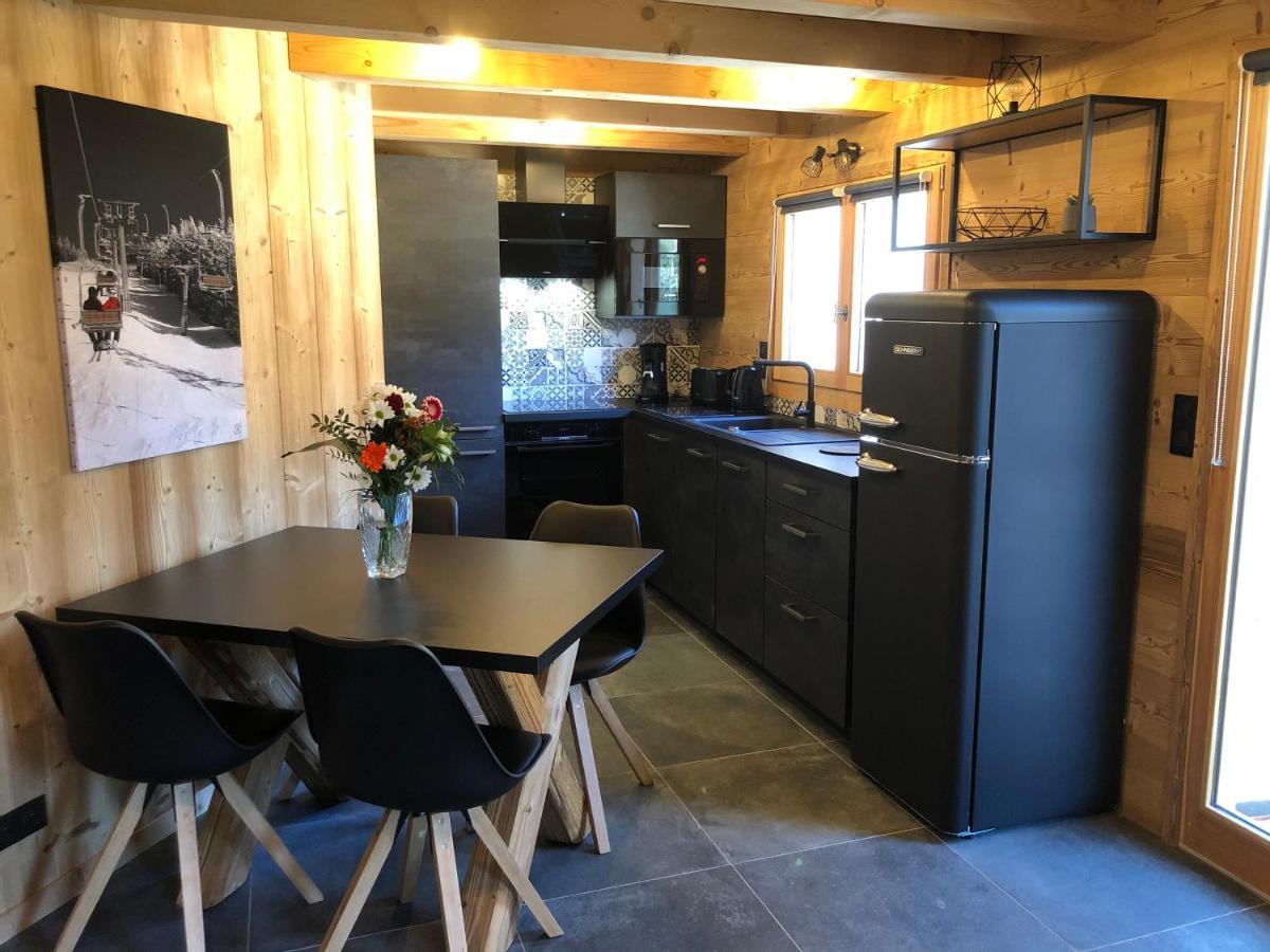 Chalet Cosy Et Moderne Vue Montagnes Seytroux ภายนอก รูปภาพ