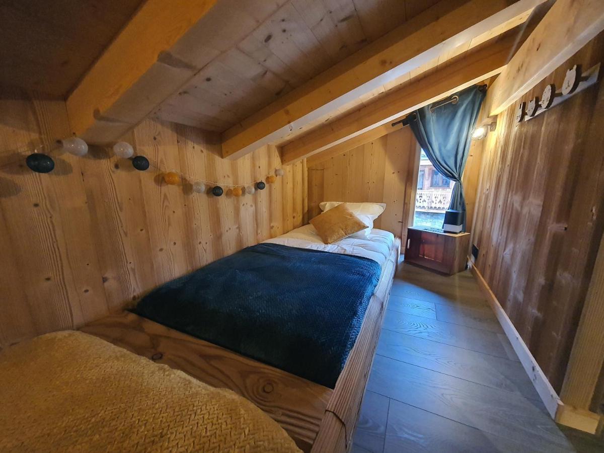 Chalet Cosy Et Moderne Vue Montagnes Seytroux ภายนอก รูปภาพ
