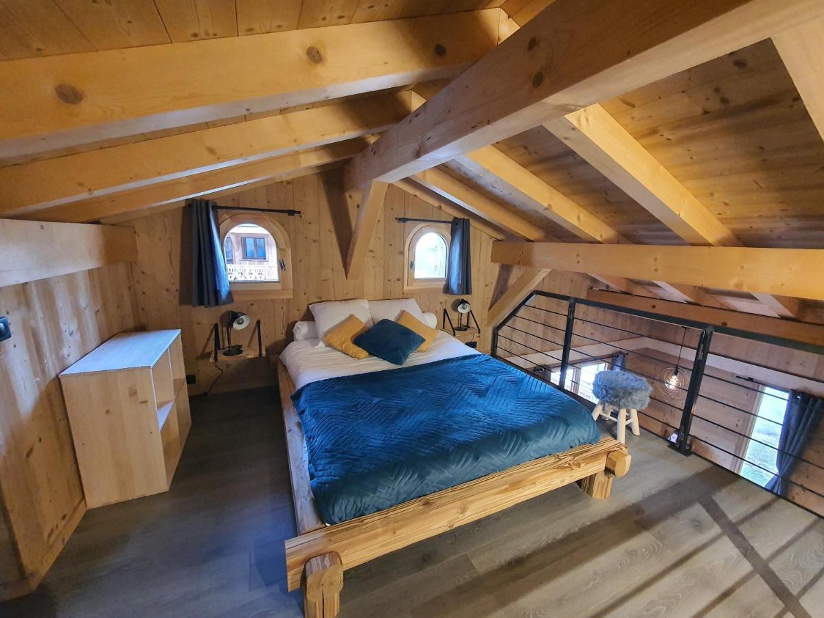 Chalet Cosy Et Moderne Vue Montagnes Seytroux ภายนอก รูปภาพ