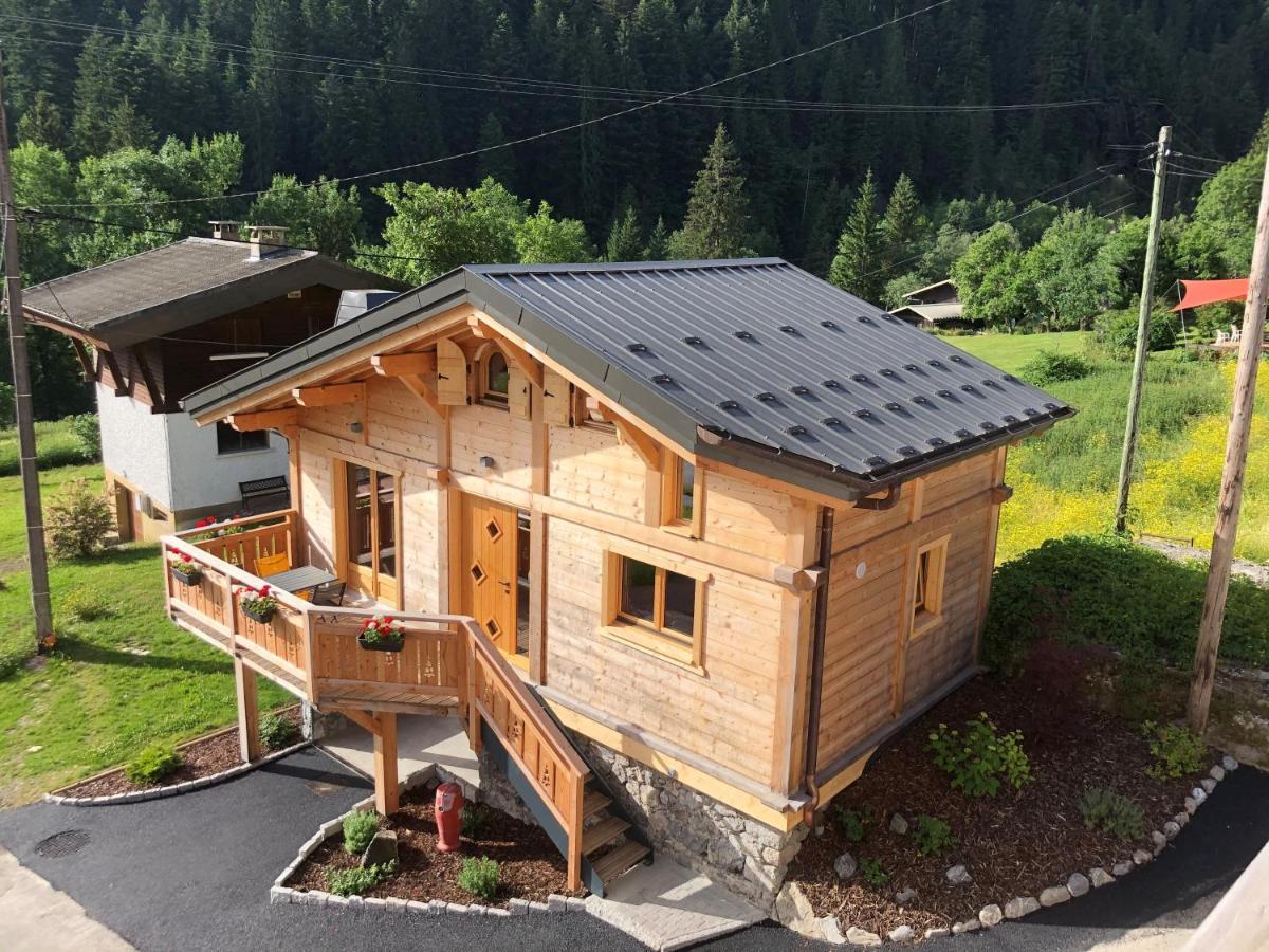 Chalet Cosy Et Moderne Vue Montagnes Seytroux ภายนอก รูปภาพ