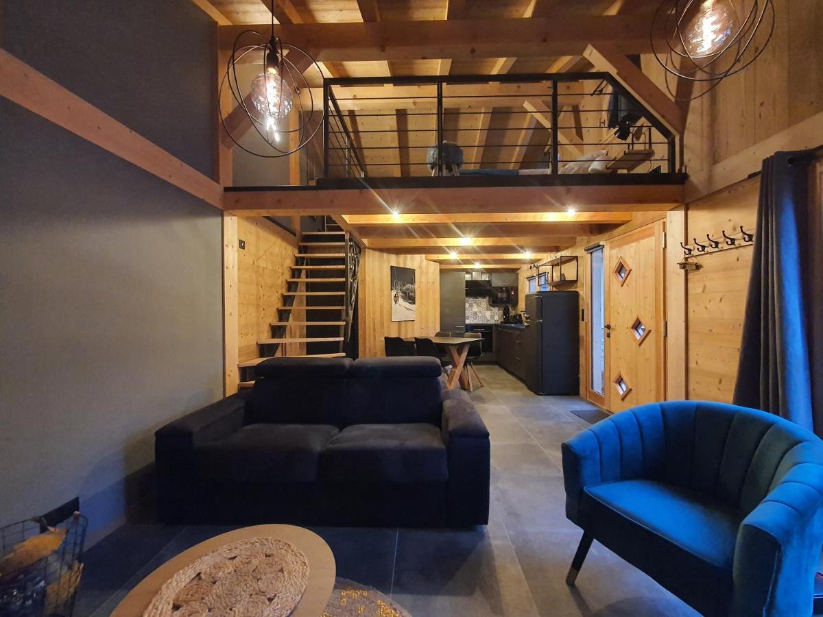 Chalet Cosy Et Moderne Vue Montagnes Seytroux ภายนอก รูปภาพ