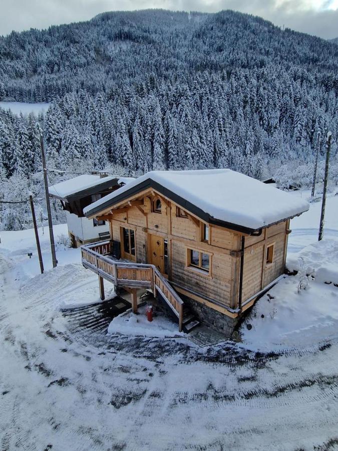Chalet Cosy Et Moderne Vue Montagnes Seytroux ภายนอก รูปภาพ